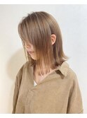 ハイトーンベージュ/切りっぱなし/MARINA2