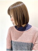 【FOLK】透明感チュラルベージュ☆結べるミディアムボブ♪