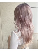 ケイト(kate) 【kate 大宮】ホワイトピンクアッシュxハイレイヤーロング