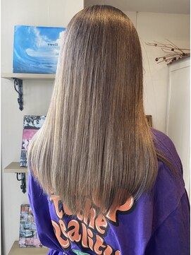 ヘアーデザイン シュシュ(hair design Chou Chou by Yone) ☆chouchou☆ミルクティーベージュ