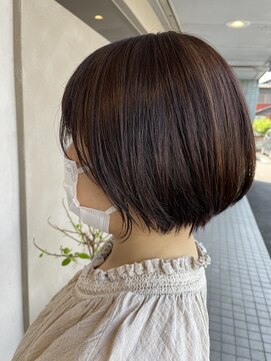 イコイ(icoi) パツっとボブ×ハイライト×バーム