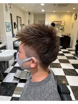 ルシードスタイル クリザンテーム ショート×アッシュ系カラー