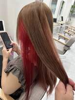 ミエル ヘア 新宿(miel hair)&nbsp;韓国風インナーカラー【新宿】