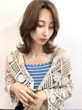 リコバイアフロート(riko by afloat) 韓国ヘア/くびれヘア/くびれミディ/フェイスレイヤー/ハイライト