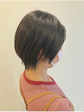 スタジオ アルファプラス 日暮里店(studio α+) 30代40代50代◎大人ナチュラルショートボブ　日暮里