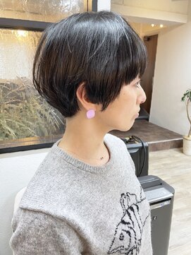 ニット 銀座(knit) 《knit銀座　佐野元気》刈り上げ20代30代40代ハンサムショート