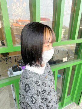 ネバーランド(NEVERLAND) 前髪インナーカラー