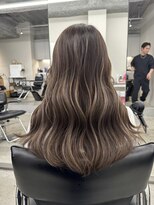 ジルブラン(JIL BLAN)&nbsp;ハイライトバレイヤージュダブルカラー20代30代40代グレージュ