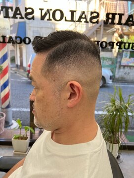 ヘアーサロンサトウ メンズダンディスタイル ＃平井＃理容室＃バーバー＃メンズ