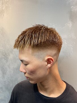 ワールドシップモトマチ(WORLD SHIP MOTOMACHI) クロップ　ブラウンカラー