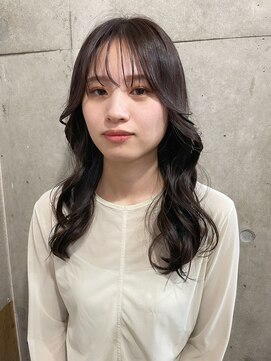 ヘアーデザイン アルエ(HAIR×design ARUE) 【顔周り小顔カット】【ラベンダーグレージュ】