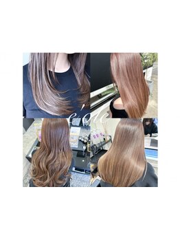 大手美容メーカー[ミルボン認定Stylist]の美髪ケアテクニックで、瑞々しく潤うHairが叶う*