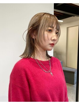 シアター(CIARTOR) ブロンドベージュ × ダークブラウン