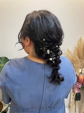 ヘアコレクション アンジュ(Hair collection Unge) 編みおろし