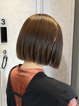 イオエ 元町(ioe) イメチェン/フルバング/似合わせカット/レッドブラウン/髪質改善