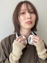 リトルガーデン(Little Garden)&nbsp;こっくりくすみブラウン/切りっぱなしボブ/外ハネボブ◇20代30代