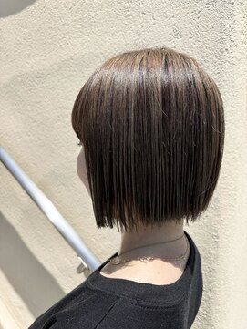 ルセ イノベーション 白岡本店(Ruse innovation) 【６月】アンブレラカラー×軽め切りっぱなしボブ