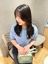 ジルバイジアン(JILL by GIEN)&nbsp;モテ髪ゆるふわヘア◇シースルーバング 梶屋