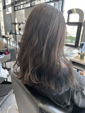 ファースト 郡山店(first) アッシュベージュ×ブルー