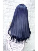 ブルーブラック×艶髪