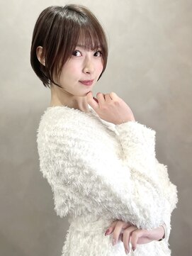 ミルシェ(MILSHE) ショートカット/大人可愛い/似合わせ小顔/白髪ぼかし/脱白髪染め