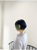 フェザーショート/インナーカラー