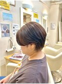 センターパートショート