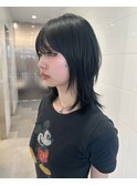 レイヤー/ハイレイヤー/顔まわりレイヤー/ウルフカット