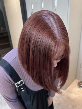 フラム 渋谷(flamme) ピンクブラウン