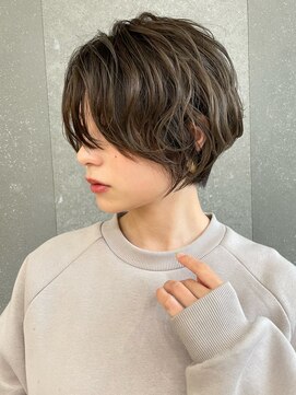 ロンドロゼ 池袋(Lond rose) ♪くびれヘア/アプリコットオレンジ/レイヤー/ショートボブ/韓国