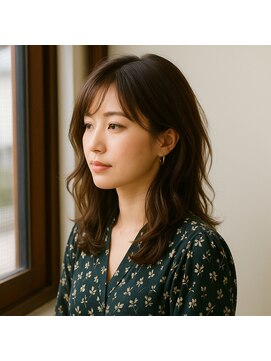 スープレックス ヘアーデザイン(SOUPREX HAIR DESIGN) SOUPREXセミロング　柔らかデジタルパーマ　20代 30代 40代学割