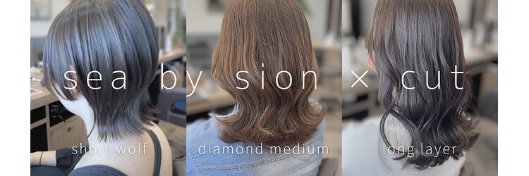 シーバイシオン(Sea by sion)のサロンヘッダー