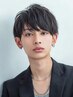 【髪質改善】メンズカット+前髪縮毛矯正+眉毛カット ￥12000 [上尾駅/MEN'S]