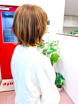 ヴォロンテ(volonte) マッシュウルフ/外ハネパーマ/ボブウルフ