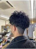 MEN’S HAIR/波巻ツイストスパイラル/フェザーパーマ/印西