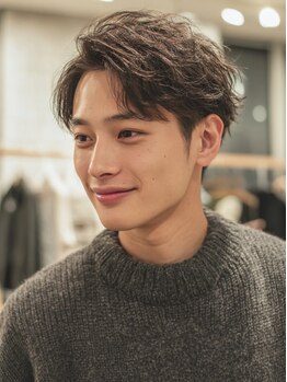 ベイショア(Bay Shore NY)の写真/お仕事に大事な第一印象は清潔感のある髪型◎毎日のスタイリングも簡単で爽やかお洒落なスタイルをご提案！