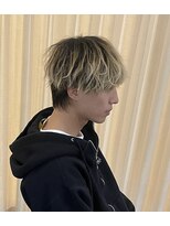 ココロヘアー ウィル 半田山店(Cocolo hair Will) シャドールーツカラー×ショートウルフ