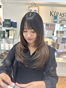 コワファースト  させぼ五番街店(COIFF1RST) レイヤーカット