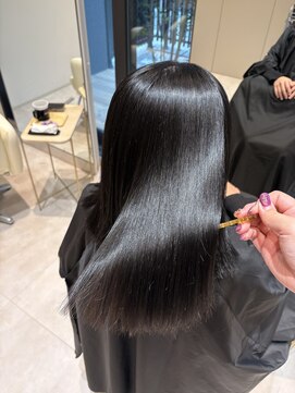 【髪質改善ストレート】