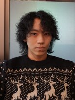 ディッセンバー 伊勢崎(December) メンズショート/センターパート/パーマ/ニュアンスパーマ