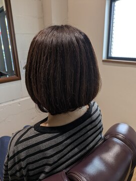 チアー ヘアリラクゼーション(cheer HAIRRELAXATION) 前下がりボブ