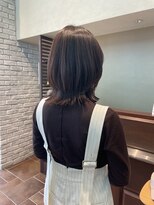 エルサフィロ ヨドヤバシ(el zafiro yodoyabashi) ミディアムボブ レイヤースタイル