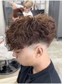 熊本メンズカット MEN'S HAIR スペインカール 