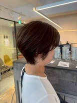 シーン バイ ラッド(SCENE by RAD)&nbsp;大人可愛いレイヤードショートボブのくびれヘア小顔盛り艶感