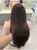 自然にまとまる美髪ストレート♪