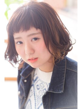 グラニュー(granew) 【granew】ショートバング×外ハネ