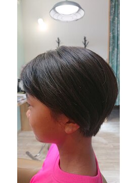 ヘアー ガーデン アンジュ(hair garden Ange) ショートボブカット