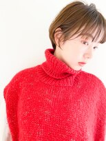 ネイヴィル オモテサンドウ(navile omotesando)&nbsp;アッシュブラウン×ナチュラルショートボブ