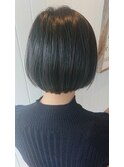 ☆簡単スタイリング☆　前下がりボブ　アディクシーカラー◎