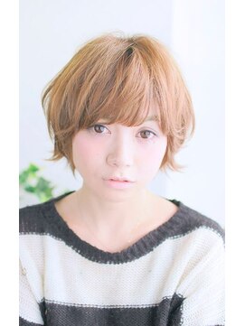 プティルカ(PutiLuca D.C.) カジュアルなハネ感ショートスタイル